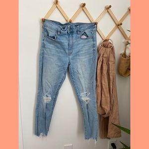 American Eagle high rise jeans